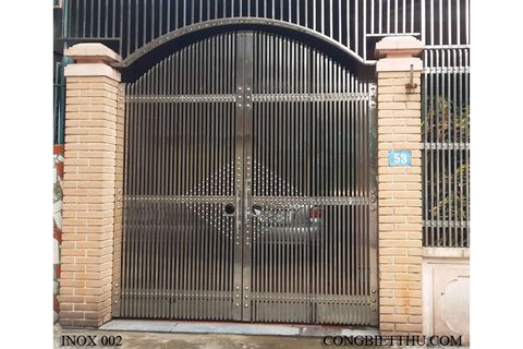 Cổng inox, cửa inox